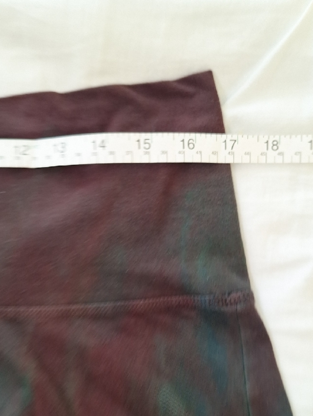 Solitaire Convertible Dress Skirt 1X 16 / 18 Plus Long Skirt Tie Dye - Picture 8 of 13